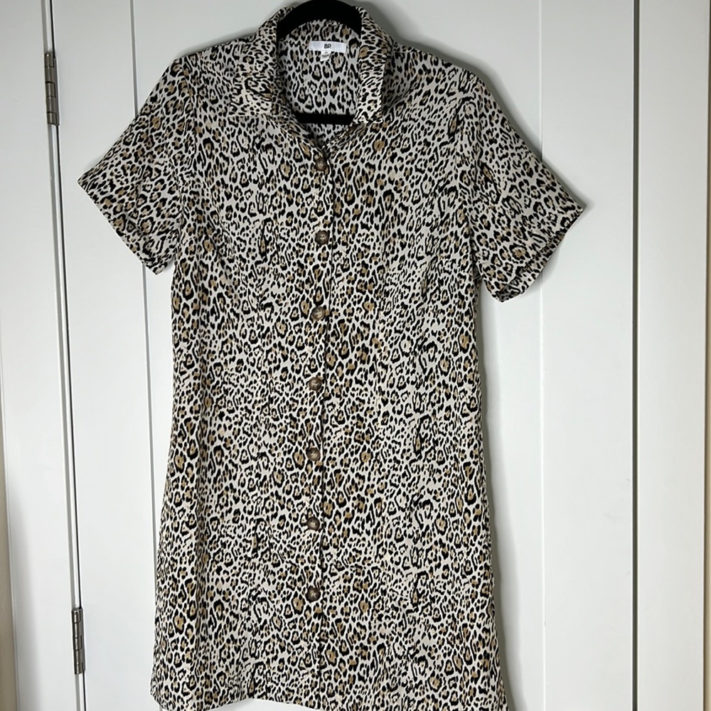 BP animal print medium dress